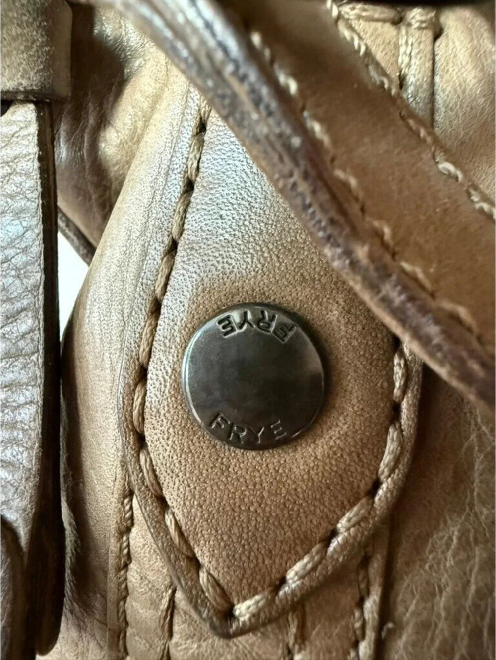 Frye Melissa Medium Crossbody Satchel – Genuine Distressed Leather - Picture 2 of 6